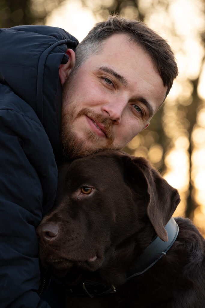 Dog shooting, Hunde shooting, Foto mit hund